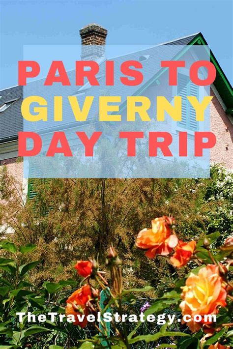 how far is givenchy from paris|Paris to giverny day trip.